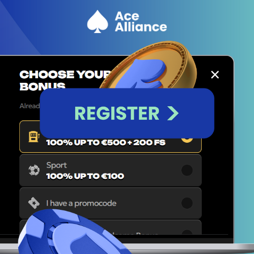 Choose your bonus options on Spinsy