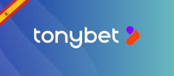 Image of TonyBet Spain logo.