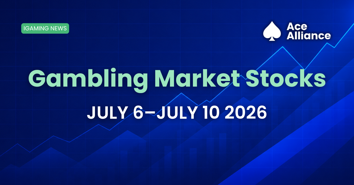 Ace Alliance Weekly iGaming Stock Snapshot, July 6 to July 10, 2026