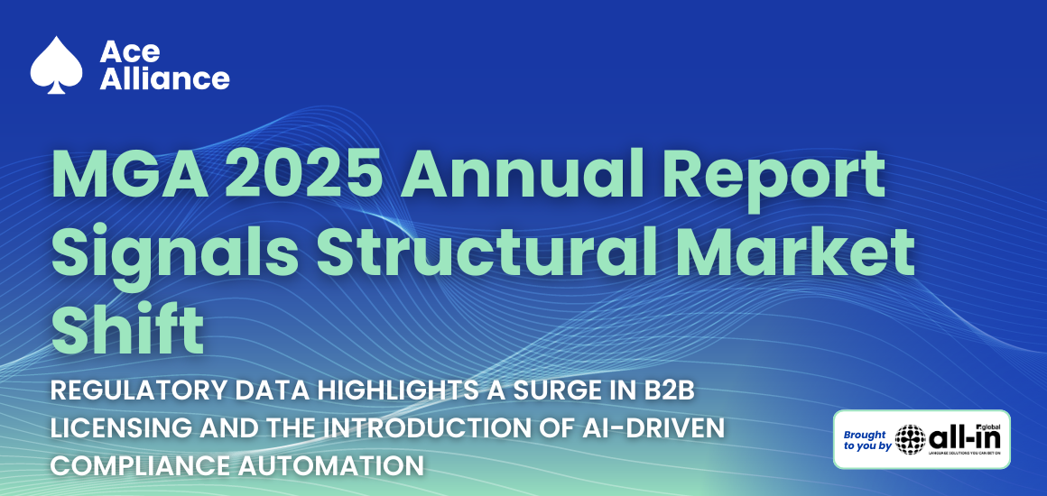 Ace Alliance graphic on MGA 2025 annual report news