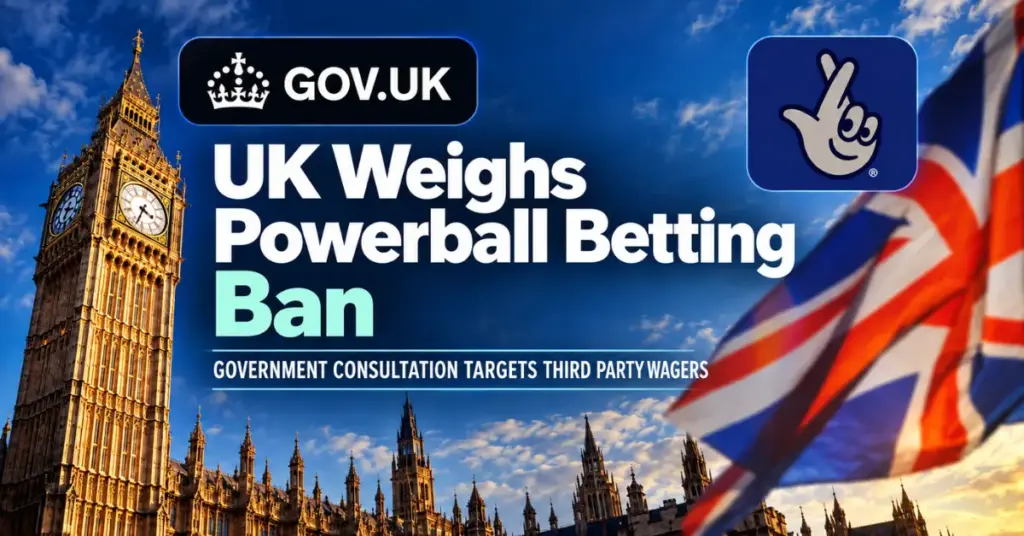 UK government consultation on restricting third party Powerball betting in Great Britain