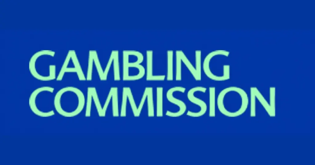 Gambling Commission name displayed in mint green against an Ace Alliance blue background.