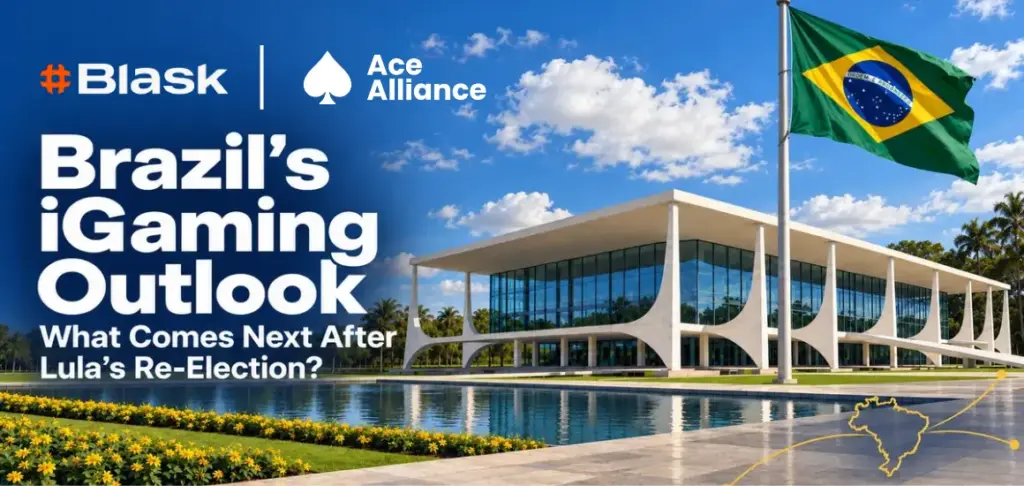 Palácio do Planalto and the Brazilian flag beside the headline Brazil’s iGaming Outlook.