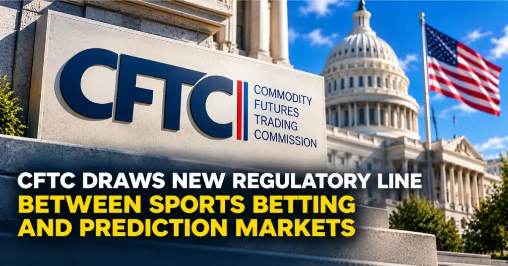 The CFTC introduces new swap rules, excluding traditional sportsbook bets and casino games while proposing federal classification for prediction market contracts.