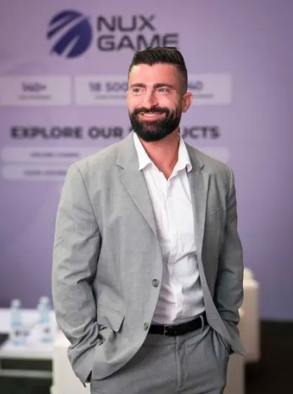 Denis Kosinsky, Chief Product Officer at NuxGame.