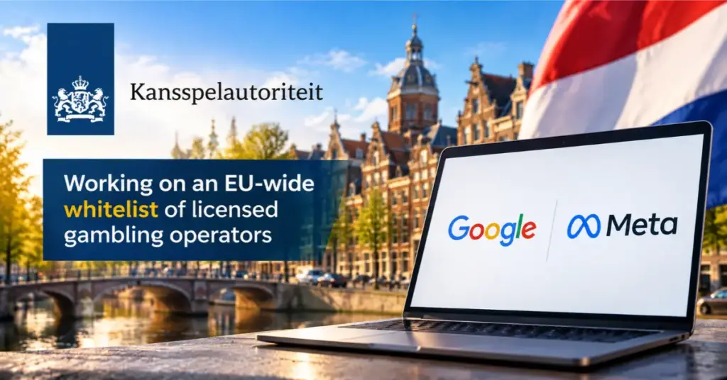 Dutch gambling regulator KSA works with Google on an EU-wide whitelist to tackle illegal gambling.